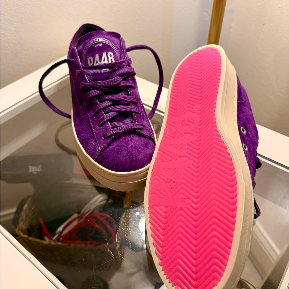 P448 Jack Purple Suede Men's Sneakers